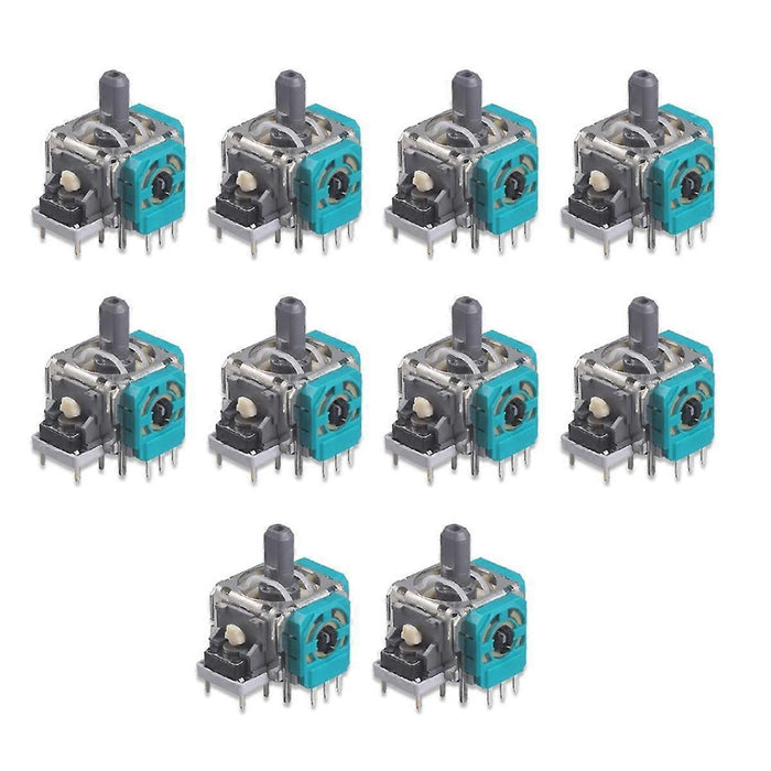 10PCS 3D Analog Joystick Repair Parts for Console S
