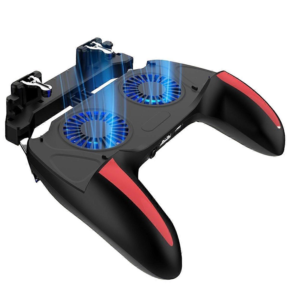 H10 Grip Gaming Controller with Dual Cooling Fans for Mobile