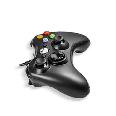 USB Wired Gamepad with Earphone Port for PC Xbox360 - A