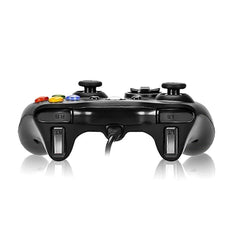 USB Wired Gamepad with Earphone Port for PC Xbox360 - A