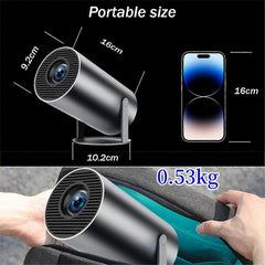 HY300PRO 1080P Projector 4K Android 11 WiFi6 BT5.0 260 ANSI