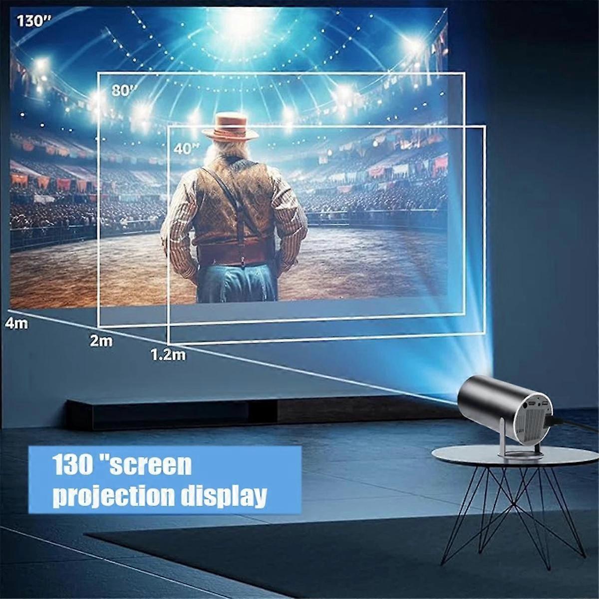 HY300PRO 1080P Projector 4K Android 11 WiFi6 BT5.0 260 ANSI