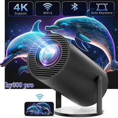 HY300PRO 1080P Projector 4K Android 11 WiFi6 BT5.0 260 ANSI