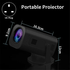 HP330 1080P Mini Projector Android HD Home Portable Theater