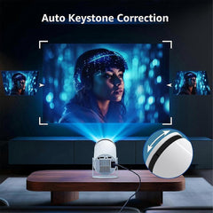 HY300 4K Portable Projector Android 5G Smart Home Theater