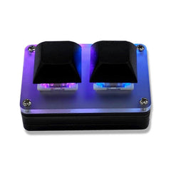 2-Key RGB OSU Gaming Keyboard Copy Paste Programmable Mechanical Keypad