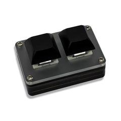 2-Key RGB OSU Gaming Keyboard Copy Paste Programmable Mechanical Keypad