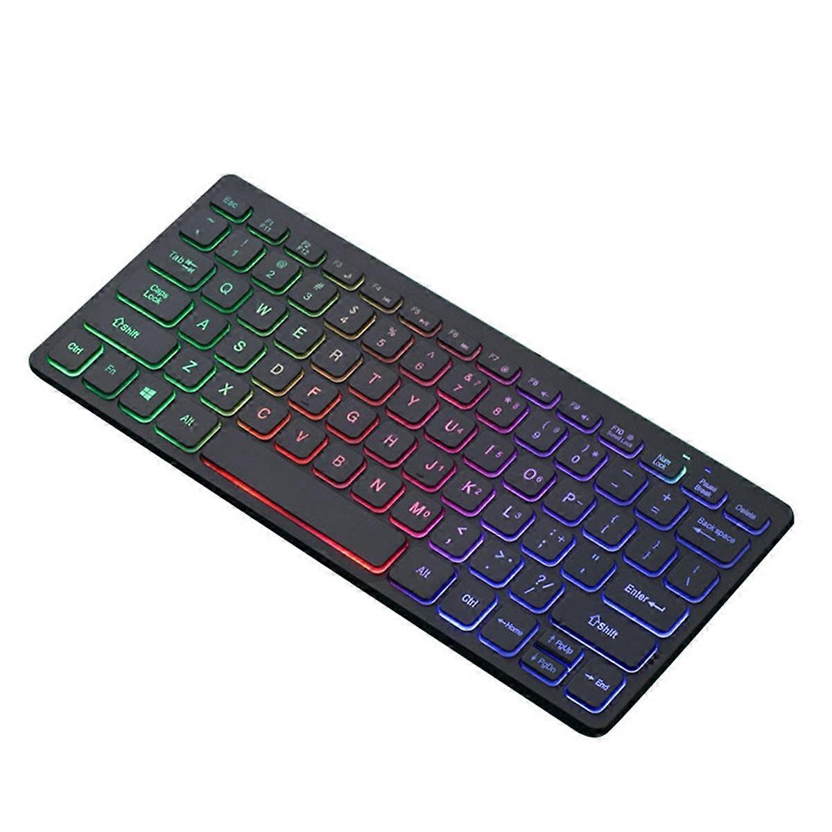 Compact Mini Wired USB Keyboard for Laptop Home Office Use