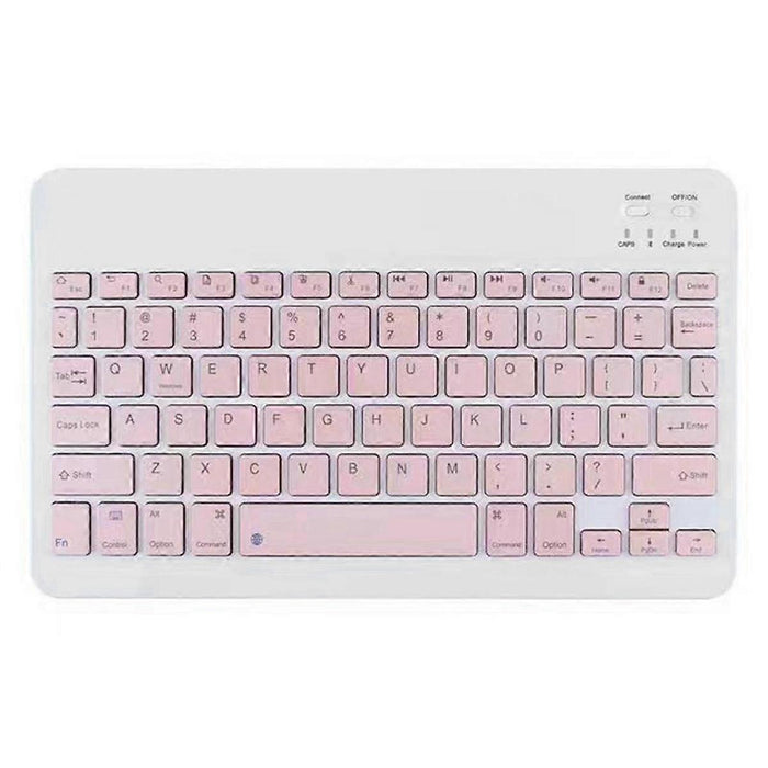 10-Inch Portable Bluetooth Keyboard Rechargeable for iOS Android Devices