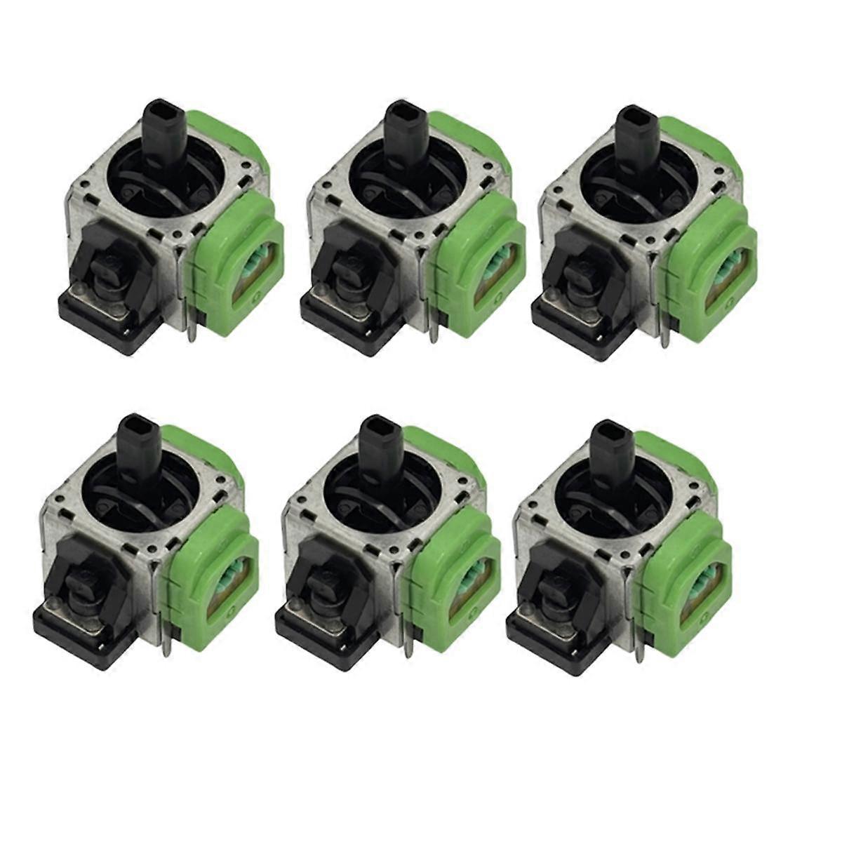 6PCS High-Precision Hall 3D Analog Joystick IC Replacement