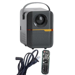 P10 1080P Mini Projector 4K WiFi Bluetooth Android 10 - Black