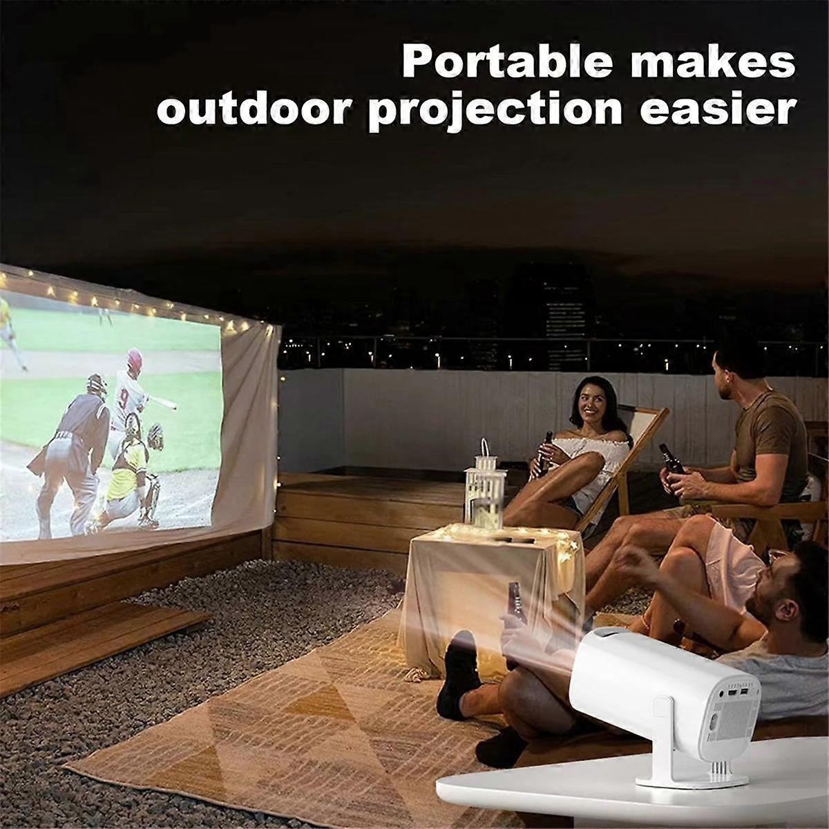P30 Smart Projector Android 11 WiFi6 4K Support 150 ANSI