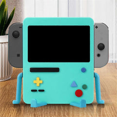 Cartoon Game Console Bracket with Cooling Fan - Version C