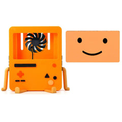 Cartoon Game Console Bracket with Cooling Fan - Version C