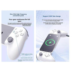 MEMO S3 Wired Wireless Type-C Controller for Android iOS Tablet