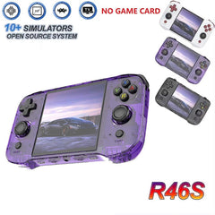 R46S Retro Game Console 4.0 Inch IPS RK3566 Linux Handheld Player