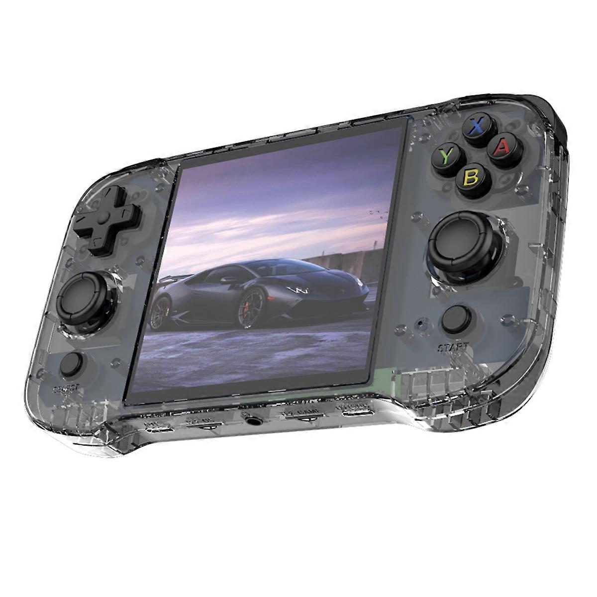 R46S Retro Game Console 4.0 Inch IPS RK3566 Linux Handheld Player