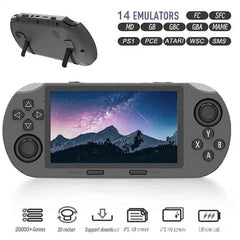 Retro Handheld Game Console 4.5 Inch IPS 20000+ Games Portable Player