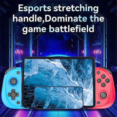 X5 Telescopic Wireless Gamepad with Fan Hall Joysticks for Phone C