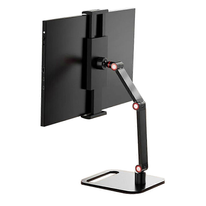 Universal 16in Metal Monitor Stand for Desktop Broadcast Use
