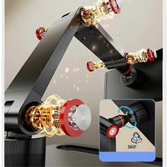 Universal 16in Metal Monitor Stand for Desktop Broadcast Use