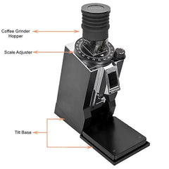 Tilt Base Stand with Tray for Mignon Grinder and Towel Storage