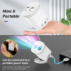 Galaxy Projector LED Nebula Sunset Night Light with Remote