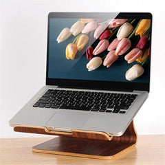 Wooden Laptop Cooling Pad Stand for Better Heat Dissipation