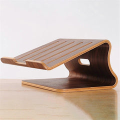 Wooden Laptop Cooling Pad Stand for Better Heat Dissipation