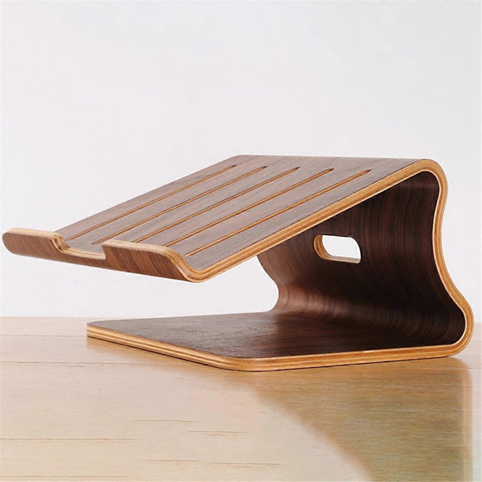 Wooden Laptop Cooling Pad Stand for Better Heat Dissipation