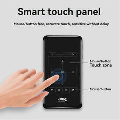 3D Mini Projector WIFI Android 4K HD Projectors Decoding
