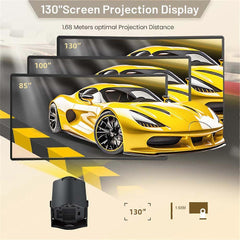 HY300 PRO Projector 4K Android 11, 200 ANSI, Wifi6 BT5.0,