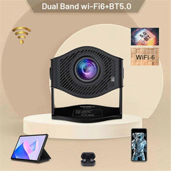 HY300 PRO Projector 4K Android 11, 200 ANSI, Wifi6 BT5.0,