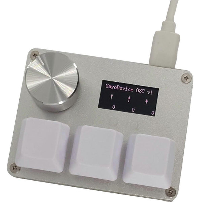 O3C 3-Button Magnetic Panel Gaming Keyboard Pressure 32-50gf Compatible