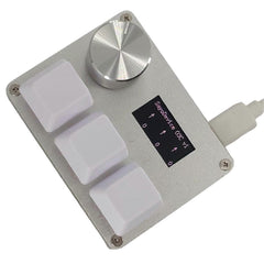 O3C 3-Button Magnetic Panel Gaming Keyboard Pressure 32-50gf Compatible