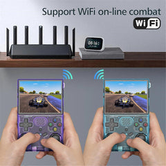 R36XX Retro Game Console 3.5 Inch 64G 14000+ Games WiFi Linux Pocket
