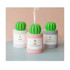Cactus USB Mini Humidifier for Office Desktop Air Freshener
