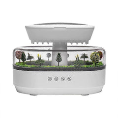 Landscape Aromatherapy Humidifier with LED Light for Bedroom