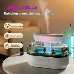 Landscape Aromatherapy Humidifier with LED Light for Bedroom