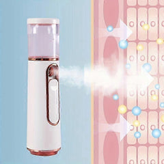 Portable Facial Nano Hydration Meter Sprayer and Steamer