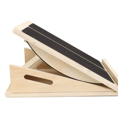2-in-1 Adjustable Slant Board and Calf Stretcher Incline Board