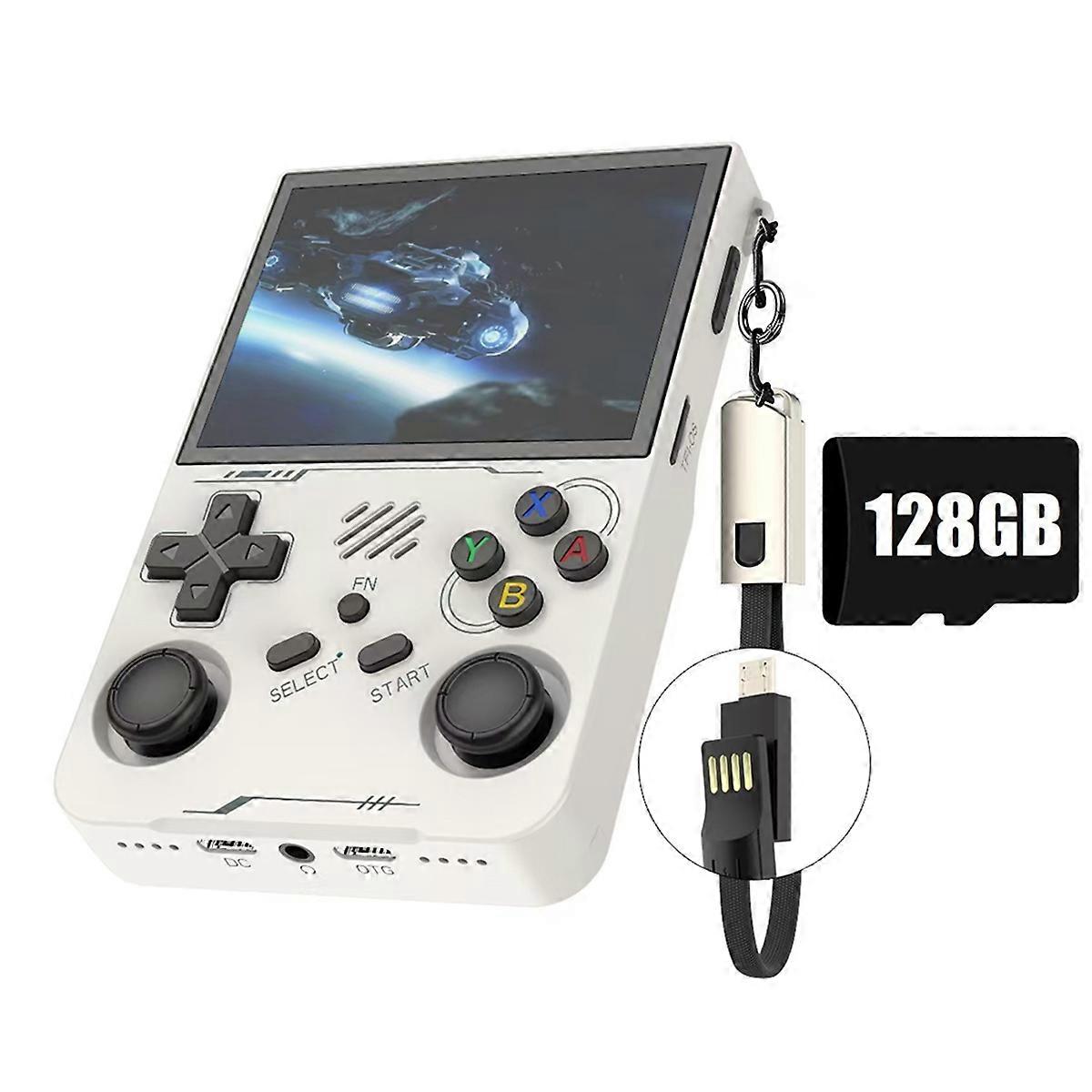 R36XX Retro Game Console 3.5 Inch 128G 30000+ Games WiFi Linux Player