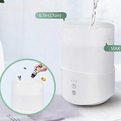 2.5L Bedroom Humidifier with 7-Color Night Light and Auto Shut-Off