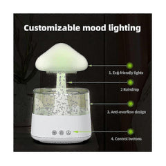 Rain Cloud Air Humidifier Diffuser for Desktop and Personal Use
