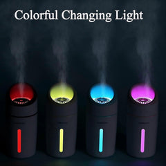 320ml Portable Mini Humidifier with Night Light for Bedroom