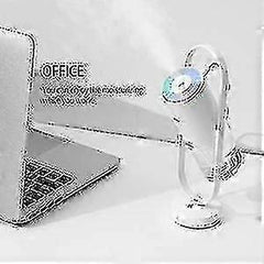 Portable Cool Mist Humidifier with LED Lights - Mini Size