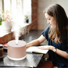 780ml Wireless Cool Mist Humidifier for Bedroom - Quiet Mini