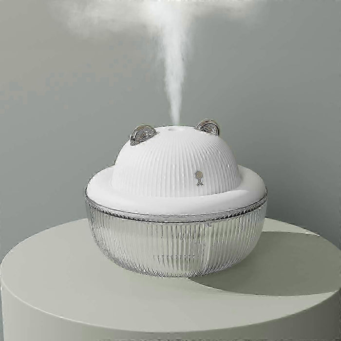 300ml Mini Humidifier with 7-Colored Lights - Portable Design