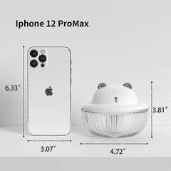 300ml Mini Humidifier with 7-Colored Lights - Portable Design