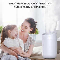 Cute Mini Cool Mist Humidifier for Car and Bedroom Use